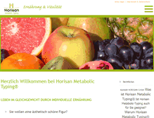 Tablet Screenshot of metabolic-typing-horisan.com